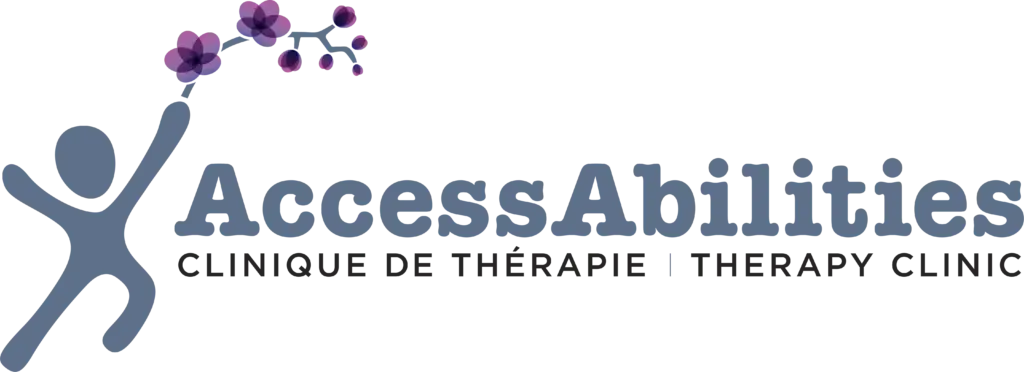 AccessAbilities Therapy Clinic logo with tagline